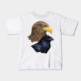 Raven and Pigargo Kids T-Shirt